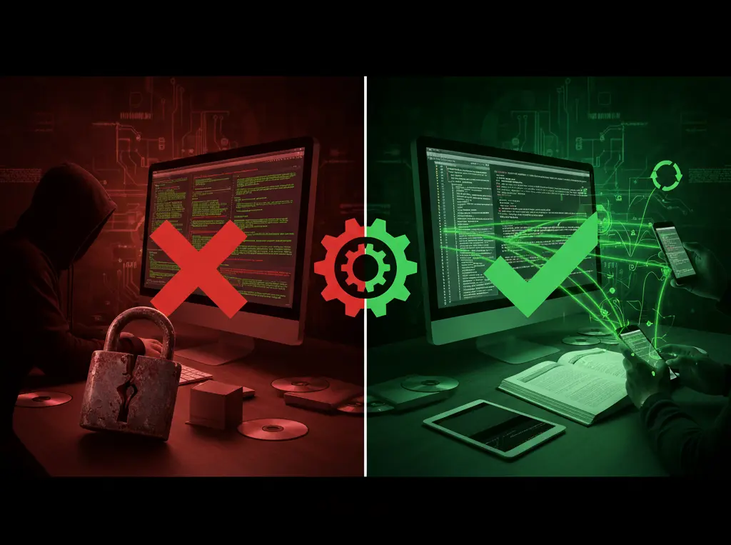 Korsana yazılıma hayır!